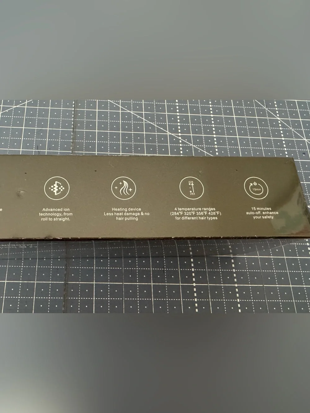 Portable hair straightening brush , cordless and rechargeable. New in box.